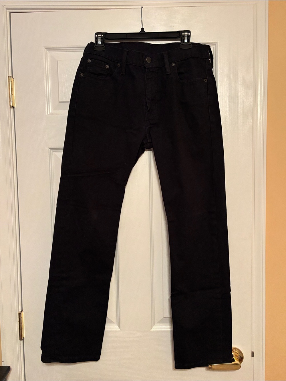 Levi’s - Men's Straight-Leg Black Jeans - Comfortable Everyday Fit